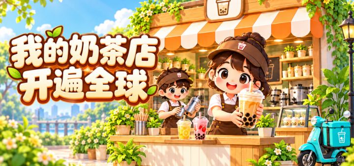我的奶茶店开遍全球 封面