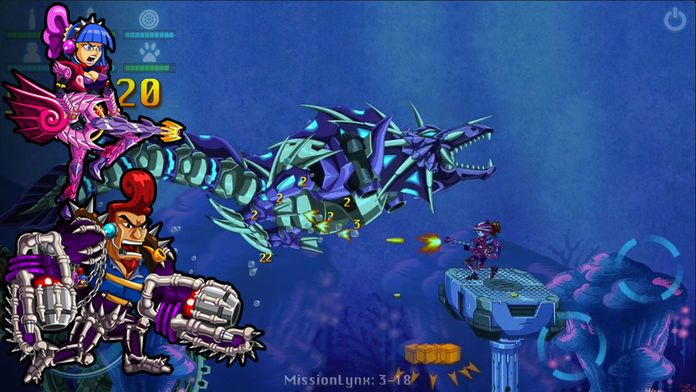 盔甲骑兵-经典横版过关街机游戏游戏截图