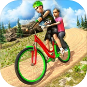 Kids BMX Bicycle Taxi Sim 2018