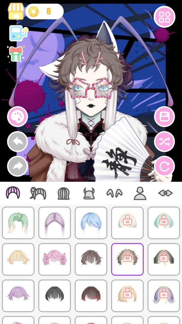 怪物女孩换装平台游戏截图