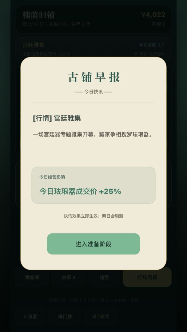 古董经营模拟器游戏截图