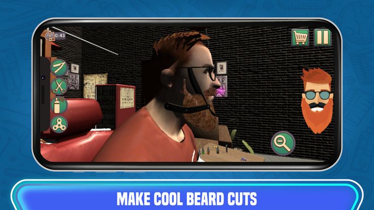 Hair Barber Tatoo游戏截图