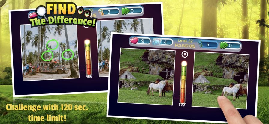 『找不同』大家来找茬图片游戏截图