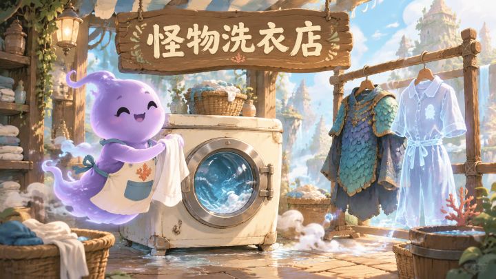 怪物洗衣店 封面
