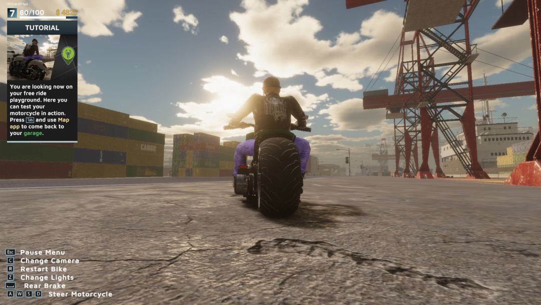 Motorcycle Mechanic Simulator 2021: Prologue游戏截图