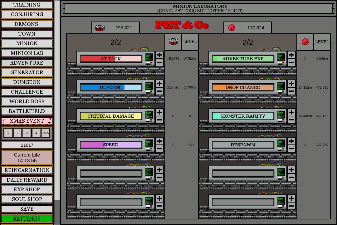 Wizard And Minion Idle游戏截图
