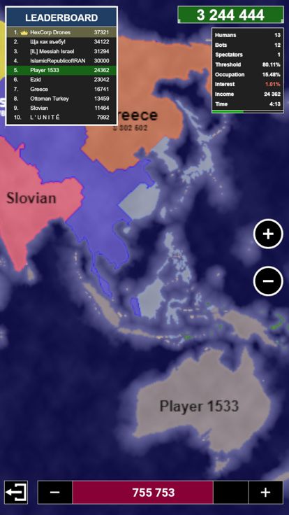 Territorial.io游戏截图