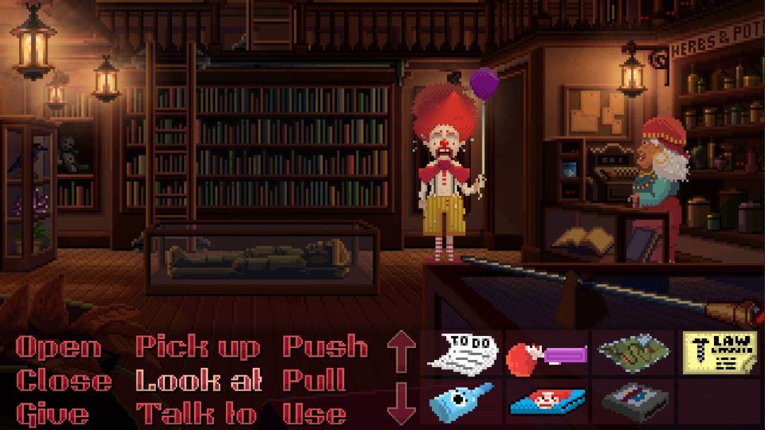 Thimbleweed Park™游戏截图
