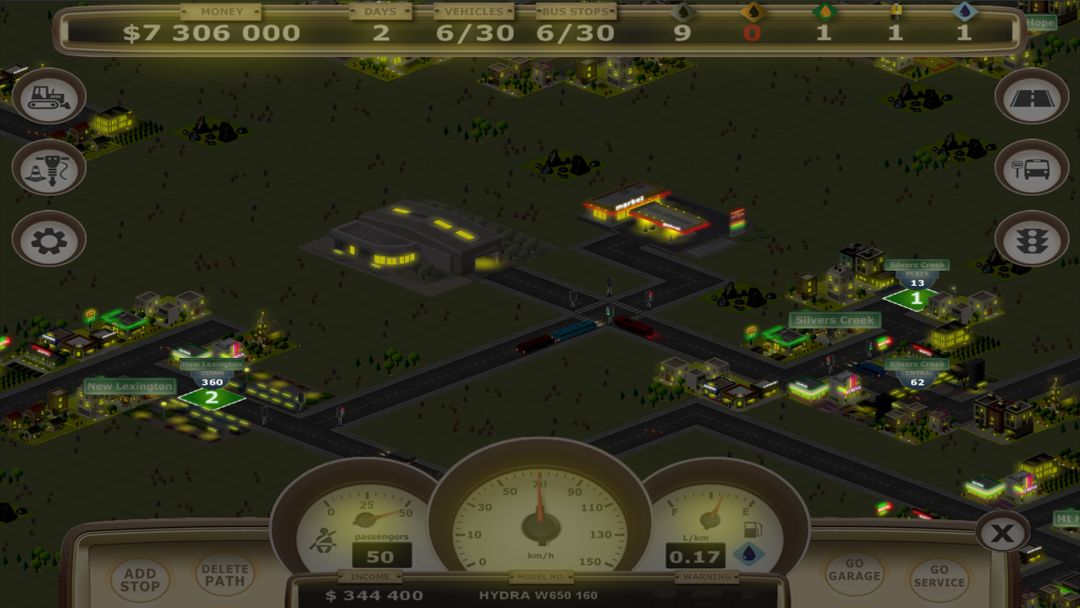 Bus Tycoon ND (Night and Day)游戏截图