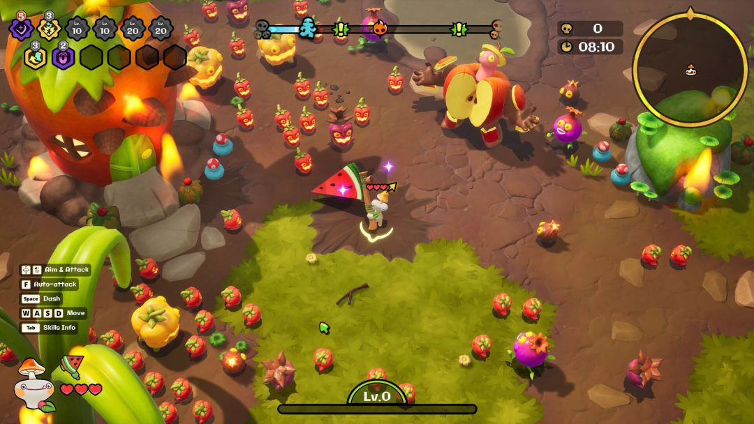 疯菇突围 (Funguys Swarm)游戏截图