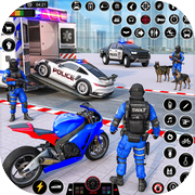 真实 警察 市 汽车 停車處 司机icon