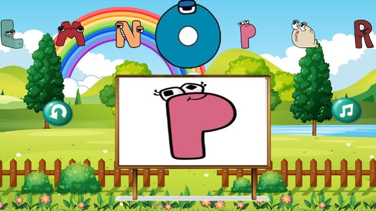 Happy Monsters Alphabet Lore游戏截图