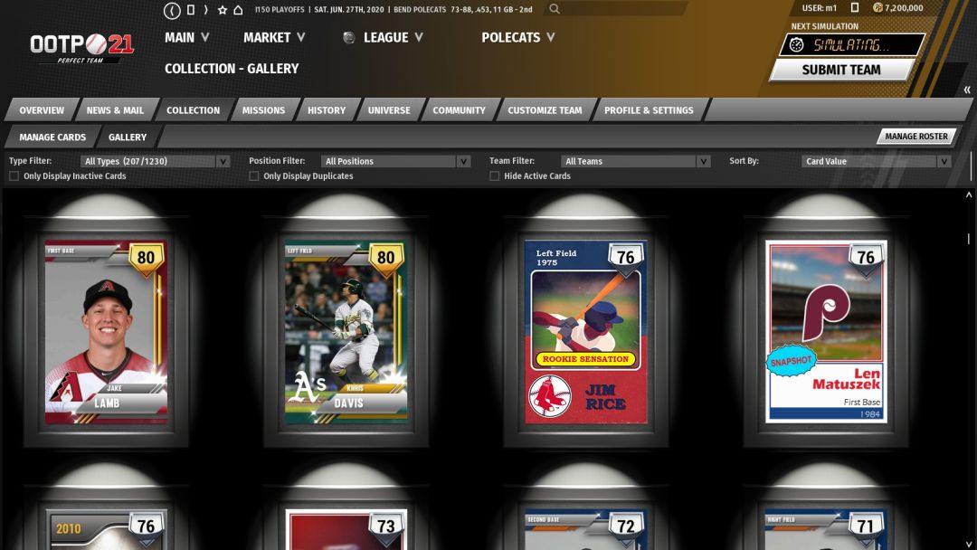 Out of the Park Baseball 21游戏截图