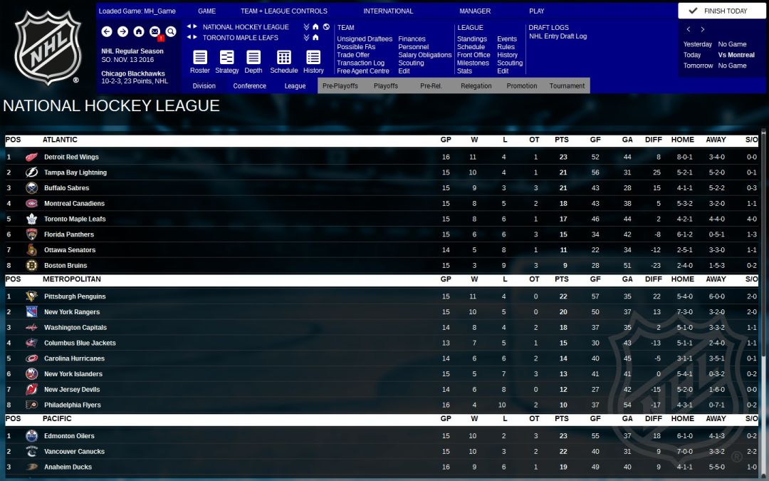 Franchise Hockey Manager 3游戏截图