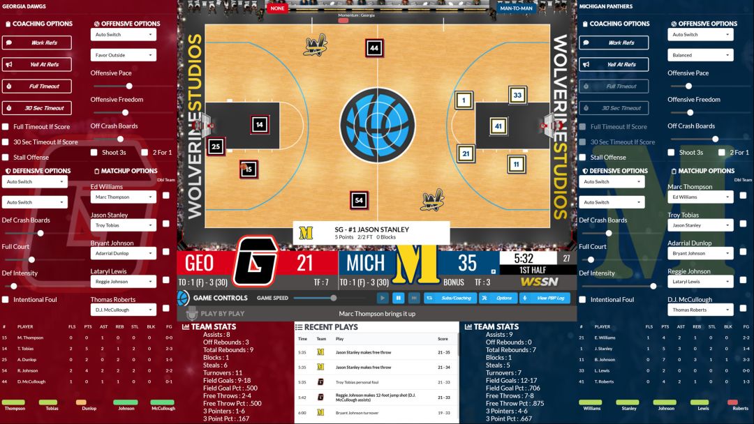 Draft Day Sports: College Basketball 2021游戏截图