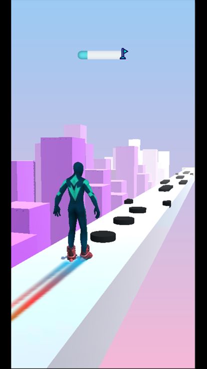 Superhero Skates Roller Run游戏截图
