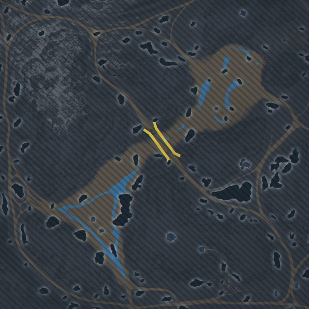 【新地图幽静峡谷】