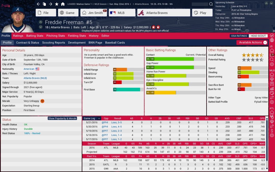 Out of the Park Baseball 17游戏截图