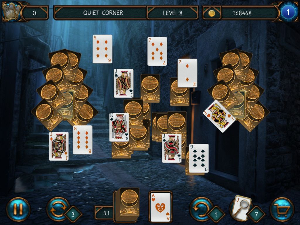 Detective Solitaire The Ghost Agency游戏截图