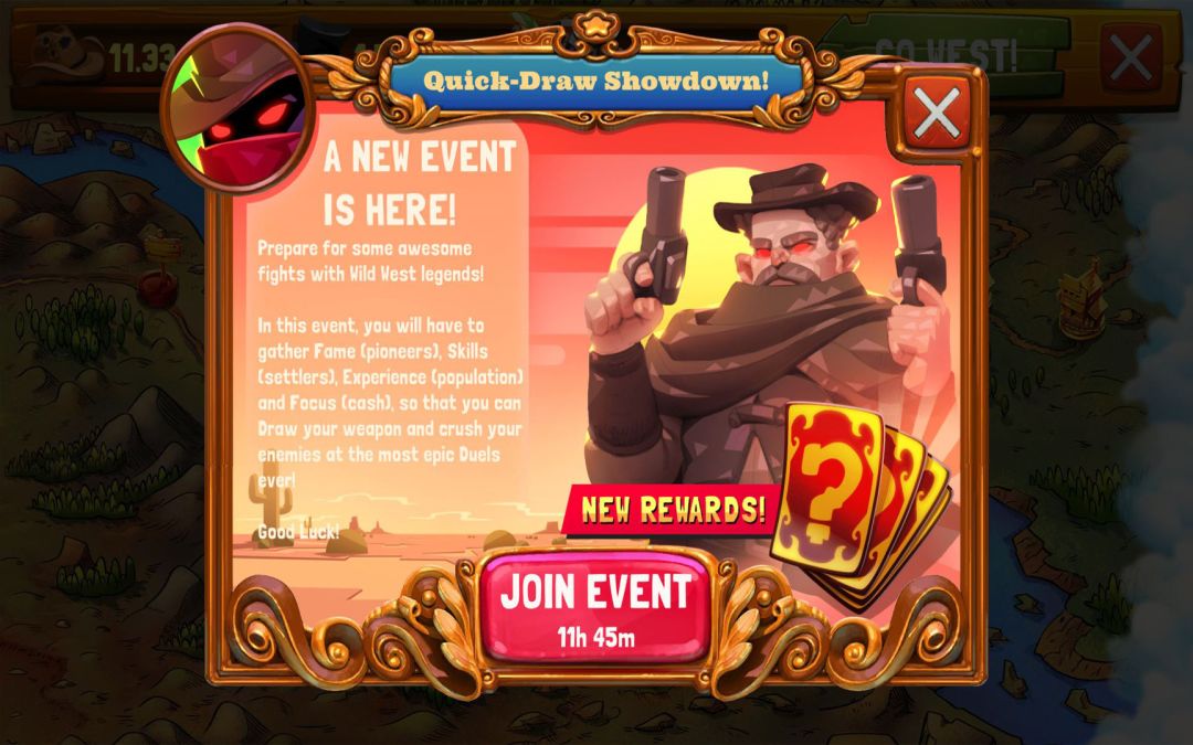 Wild West Saga: Idle Tycoon Clicker游戏截图