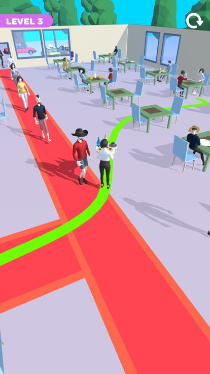 Waiter Rush 3D游戏截图