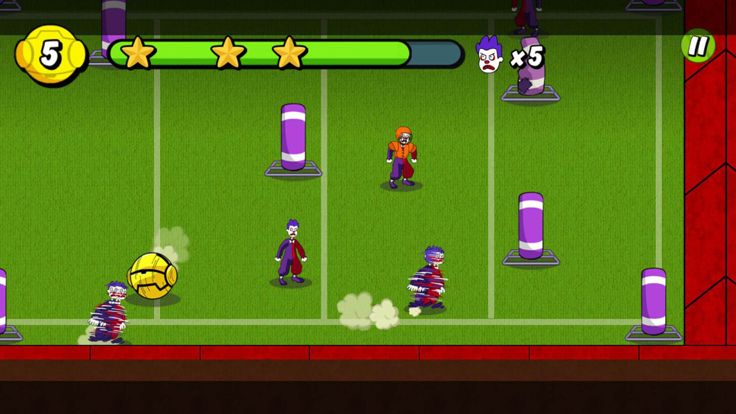 愤怒的炮弹人打小丑游戏截图