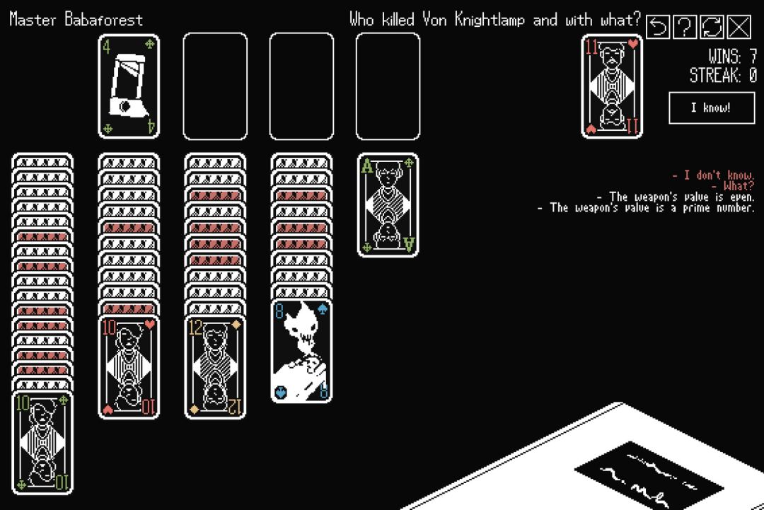 A Solitaire Mystery游戏截图