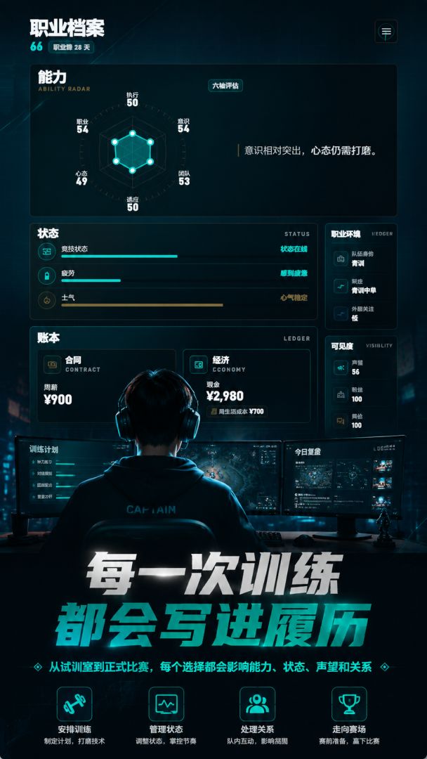 我的职业游戏生涯游戏截图
