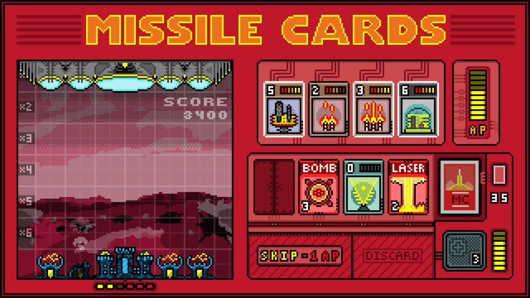 Missile Cards游戏截图