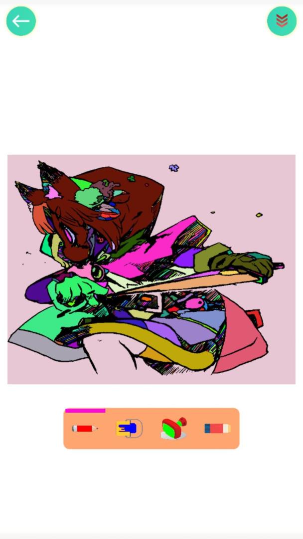 漫画涂涂乐游戏截图