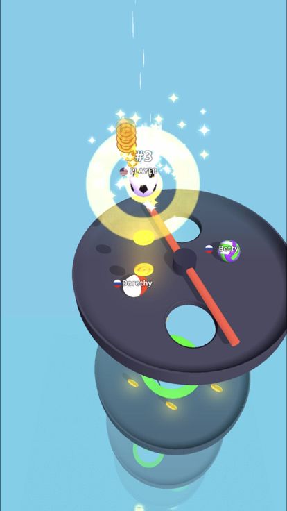 Free Fall Run.io游戏截图