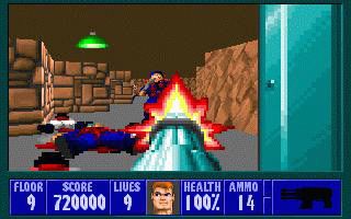 Wolfenstein 3D游戏截图