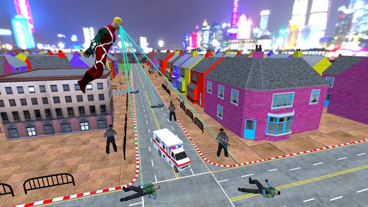 Superhero vs kidnapers游戏截图