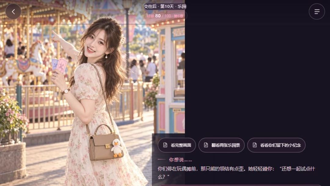 恋爱模拟器-都市风情游戏截图