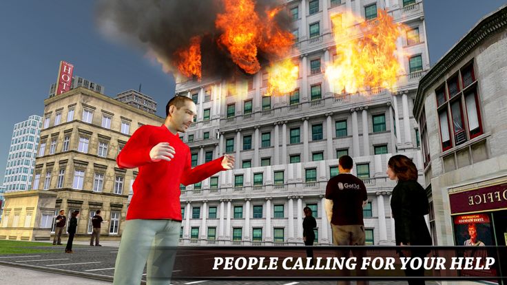 Fire Fighter Truck Simulator游戏截图