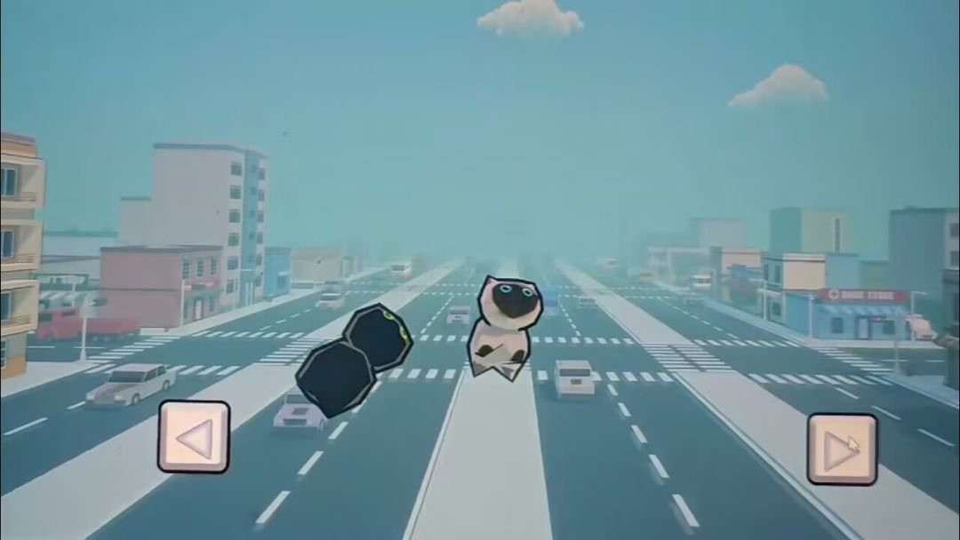 小猫过马路游戏截图