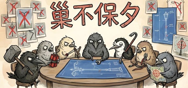 巢不保夕
