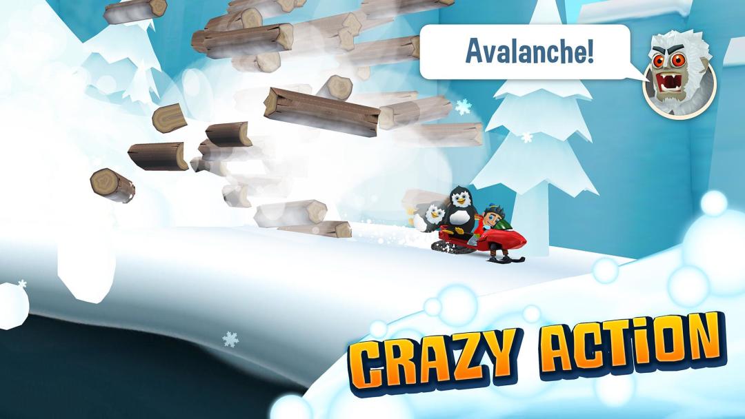 滑雪大冒险2游戏截图