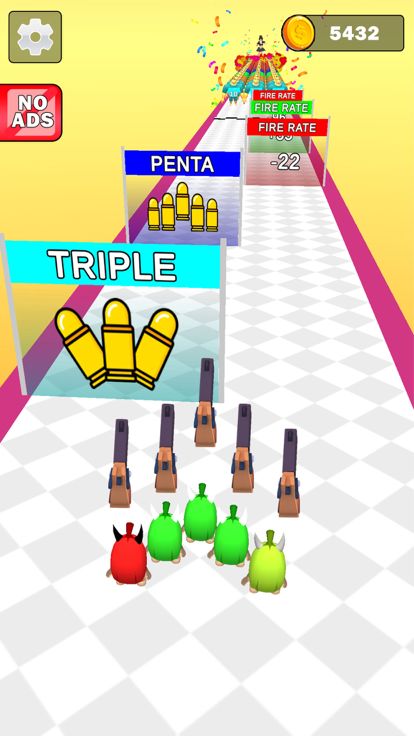 Epic Cry Banana Merge Run游戏截图