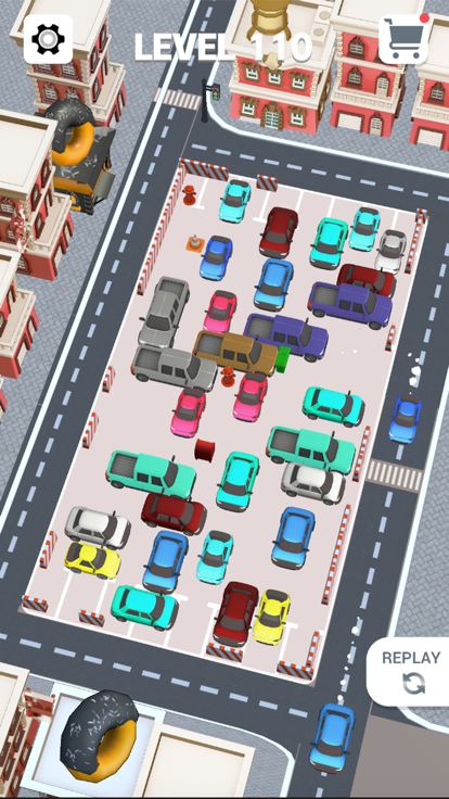 汽车停车3D - 赛车游戏截图
