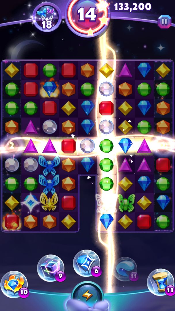Bejeweled Stars: Free Match 3游戏截图