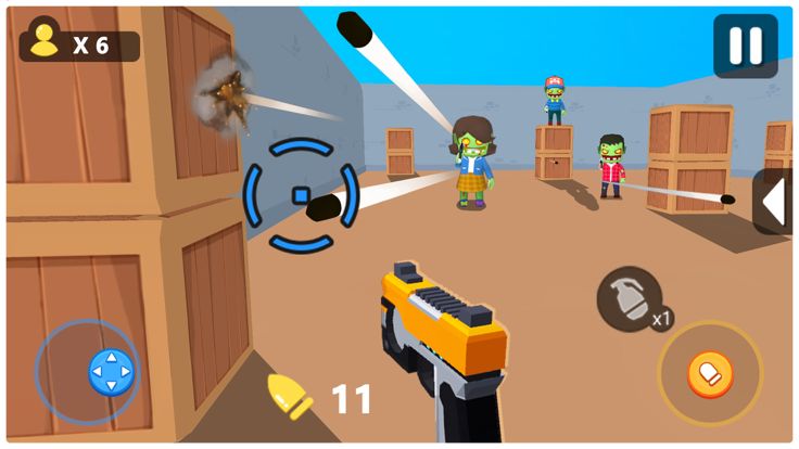 僵尸炸翻天-炸个痛快游戏截图