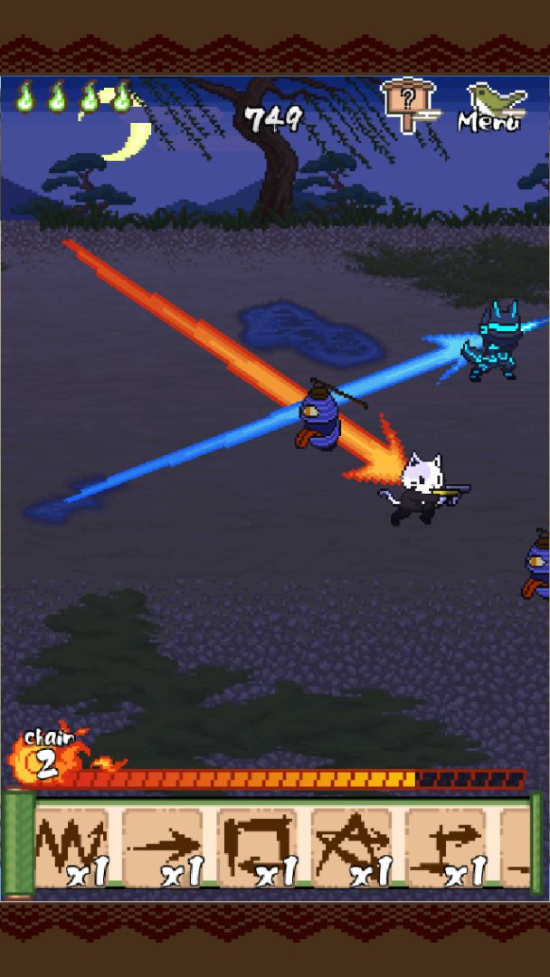 Wan Nyan Slash游戏截图