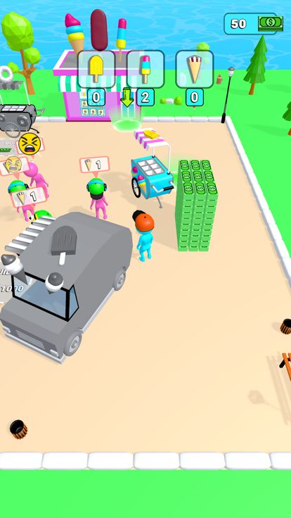Ice Cream Seller 3D游戏截图