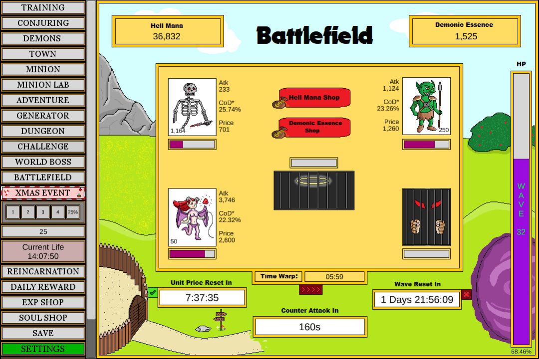 Wizard And Minion Idle游戏截图