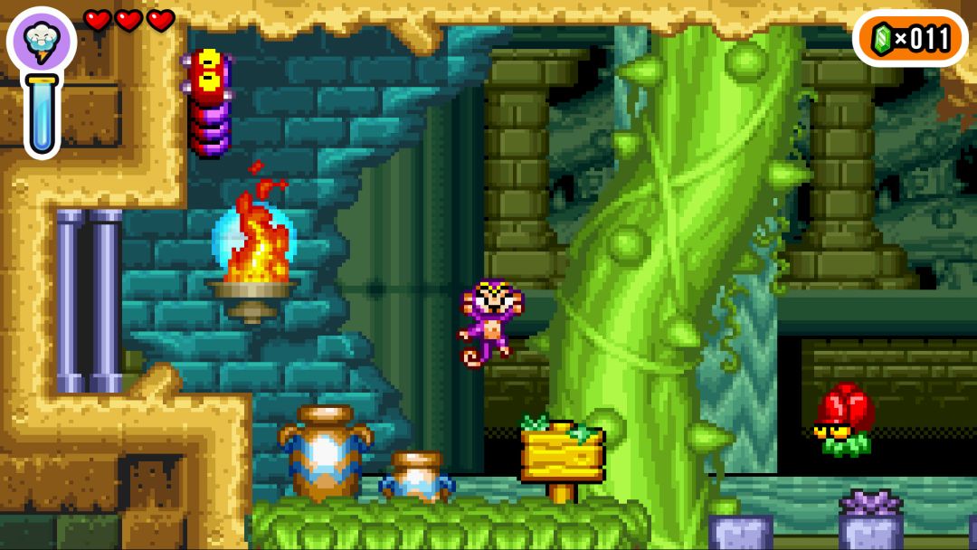 Shantae Advance: Risky Revolution游戏截图