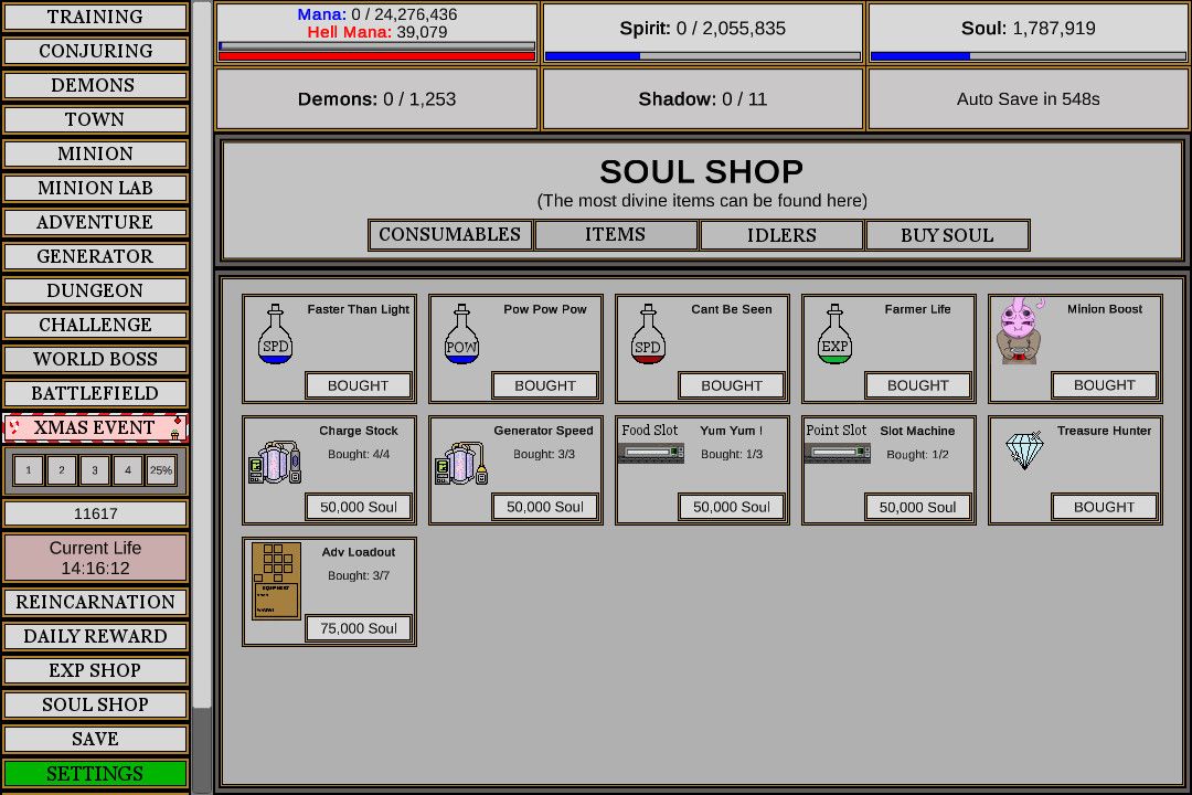 Wizard And Minion Idle游戏截图