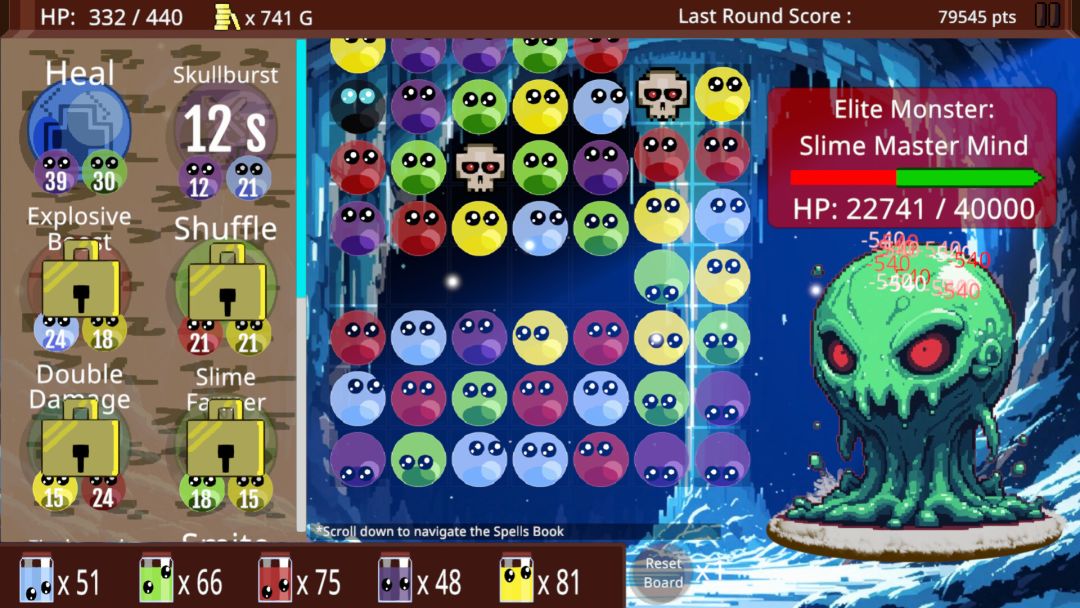Slime Match Adventure游戏截图