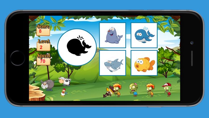 Guess Picture in Zombie Forest游戏截图