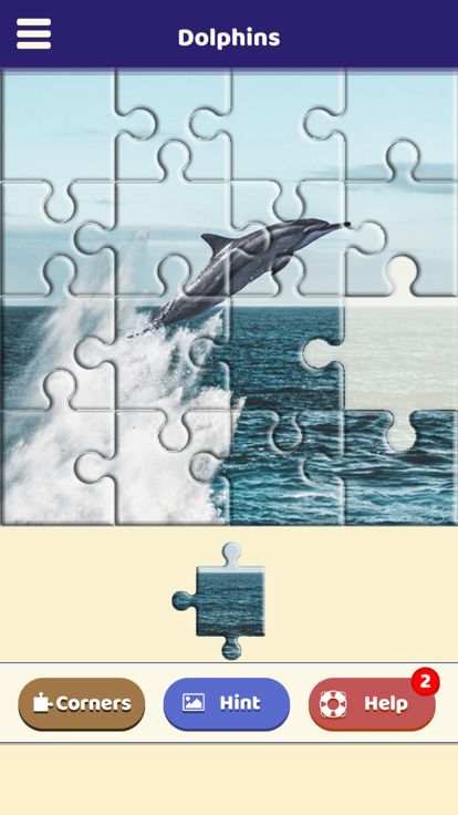 Dolphin Love Puzzle游戏截图